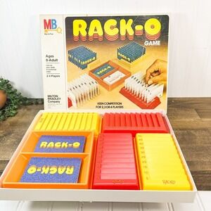Vintage game Milton Bradley Rack-O, Complete In Box